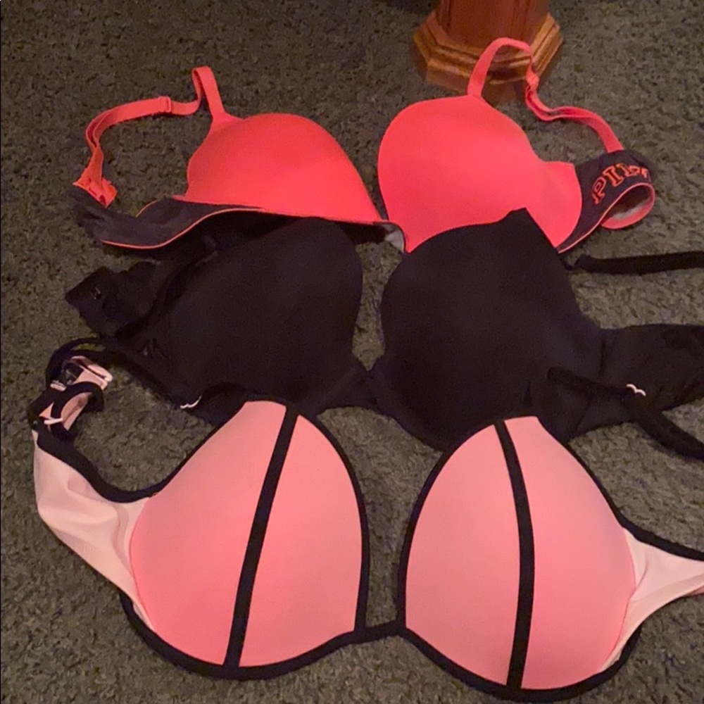 Bras and swim tops all like new
